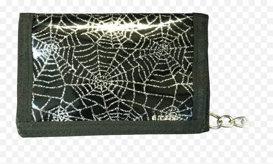 Download Silver Spider Web Wallet - Spider Web Full Size Stylish Png,Spider Web Transparent