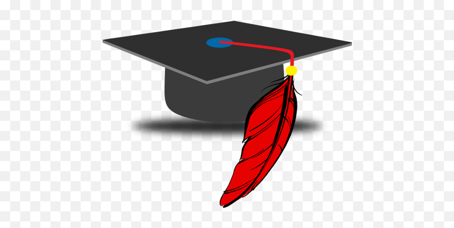 Links Native Educational Endeavorsnative - Feather Native American Graduation Cap Png,Indian Feather Png