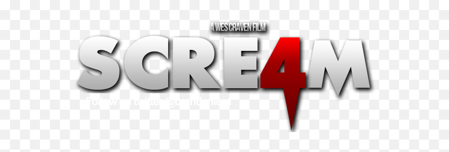 Scream 4 Psd - Vertical Png,Scream Logo