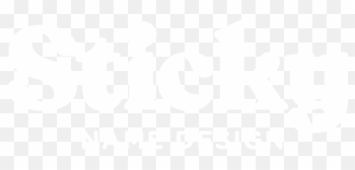 Car Brand Sticky Name Design - Crunch Fitness Logo White png