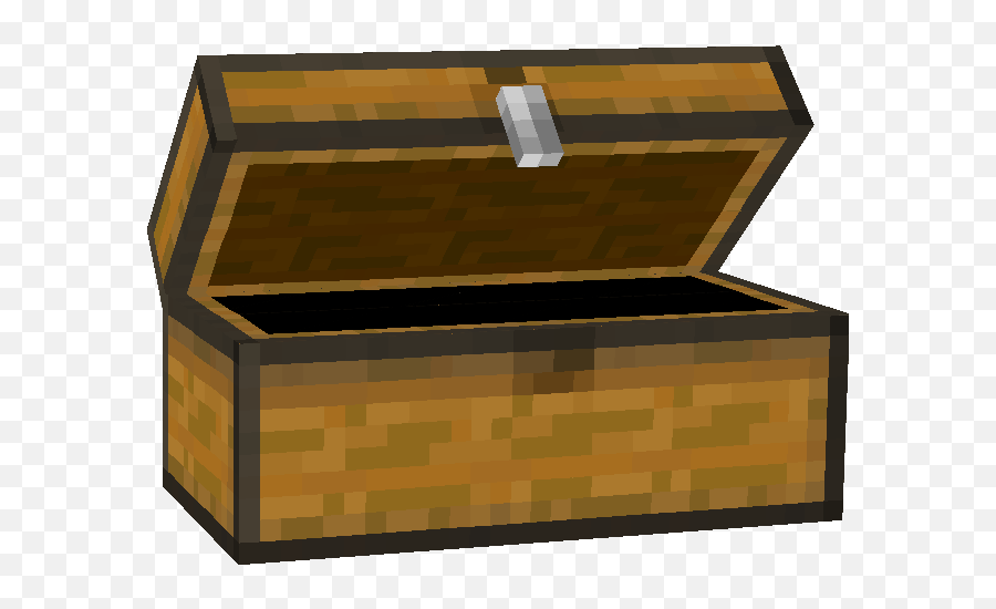 Minecraft Double Chest Png Transparent - Minecraft Open Large Chest,Chest Png