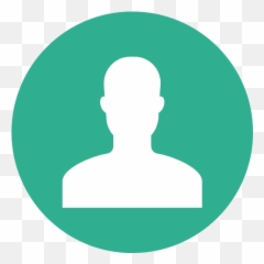 Avatar Circle Male Profile User Icon - Web Ui Color png