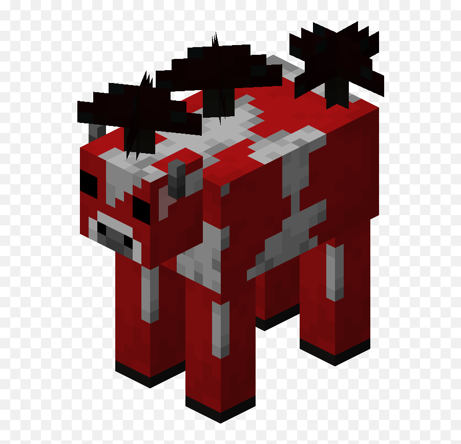 Mooshroom Png Minecraft Grey And Red Icon