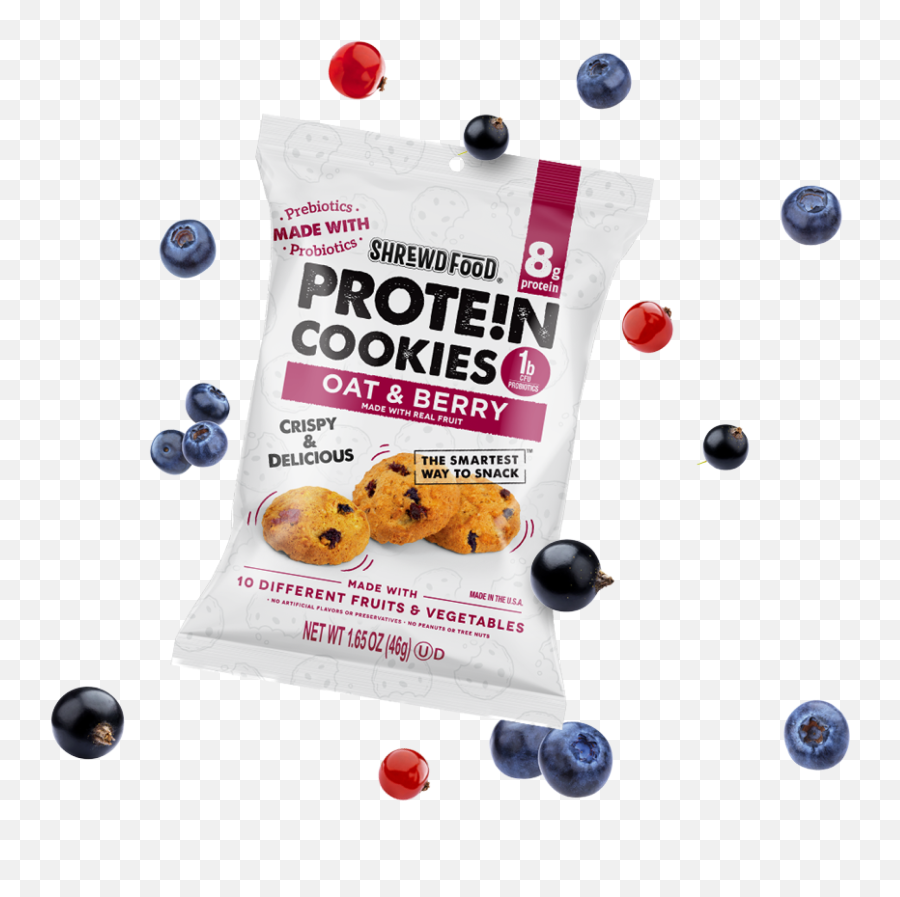 Protein Cookies - Shrewd Food Soft Png,Icon Meals Protein Cookie