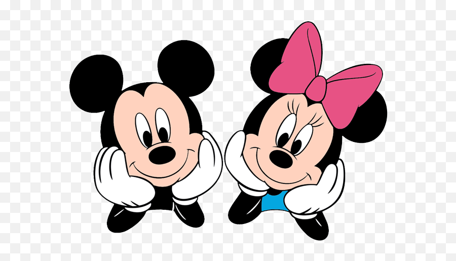 Mickey And Minnie Mouse Logo - Mickey Mouse And Minnie Mouse Png,Minnie Mouse Face Png