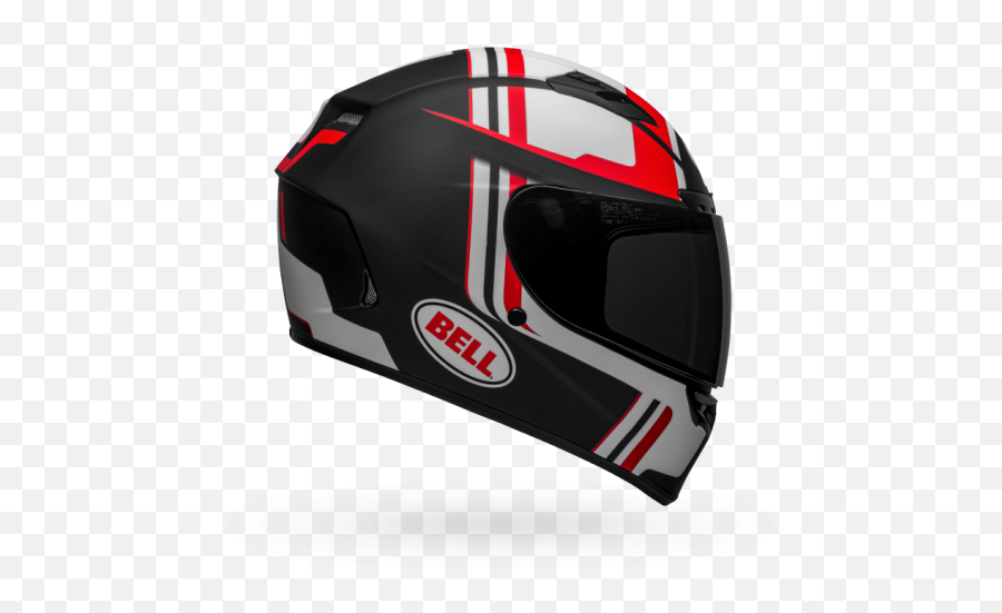 Bell Qualifier Dlx Mips Equipped Torque Full Face Helmet - Bell Helmet Black Red And White Png,Icon Airmada Communication System
