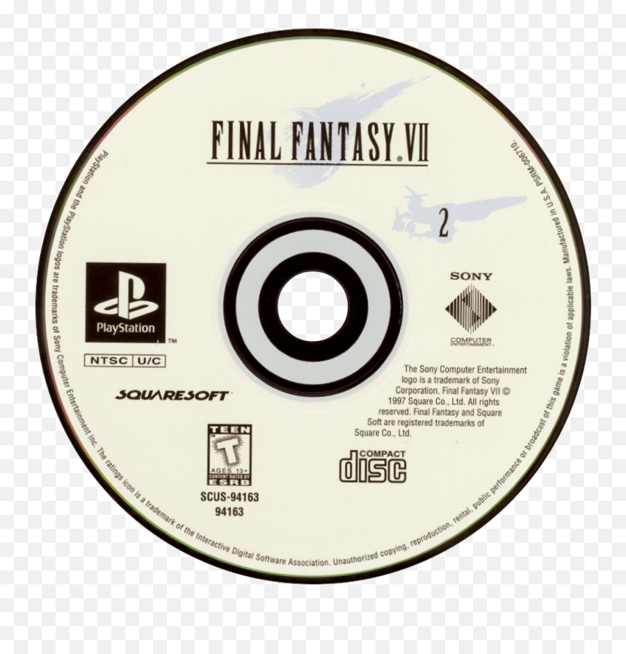 Final Fantasy Vii Details - Launchbox Games Database Twisted Metal 2 Playstation Disc Png,Final Fantasy 13 Icon