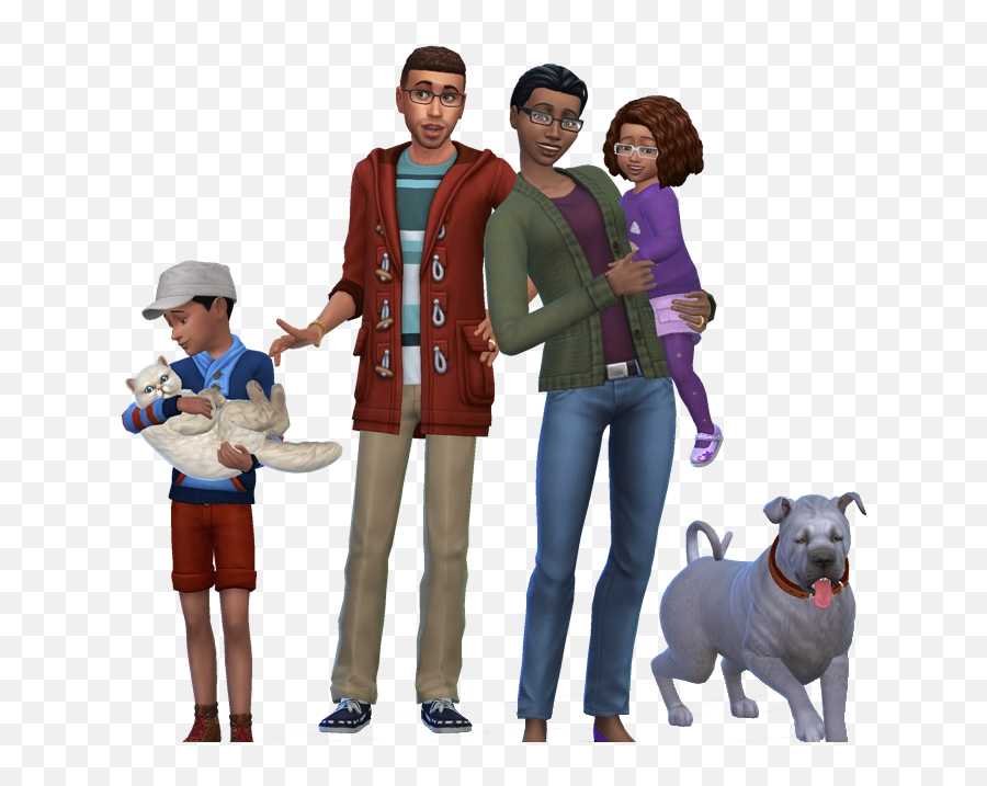 Delgato Family - Sims Family Png,Sims 4 Llama Icon