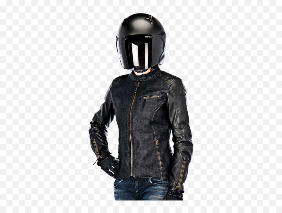 Stella Renee - Bayan Deri Motosiklet Montu Png,Icon Automag Leather Overpants