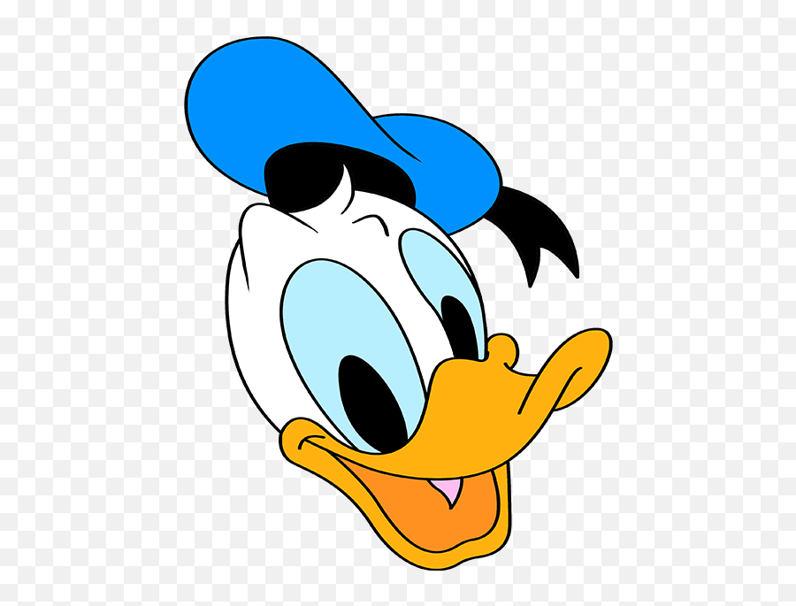 How To Draw Donald Duck - Draw A Doneld Duck Png,Donald Duck Icon
