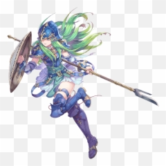 Fire Emblem Heroes Art For Nephenee And The Black Knight - Fire Emblem Heroes Art Png,Black Knight Png