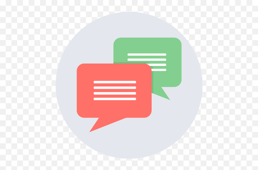 Chat Message Vector Svg Icon - Horizontal Png,Chat Message Icon