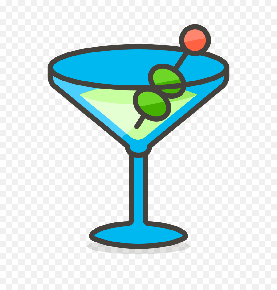 Martini Glass Icon - Coctel Icono Png,Cocktail Glass Png