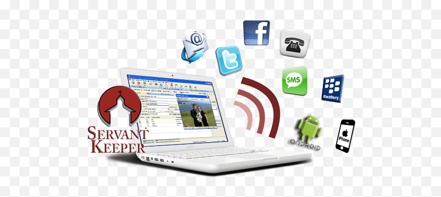 More Churches Choose Servant Keeper Church Software - Web Page Png,Servant Icon
