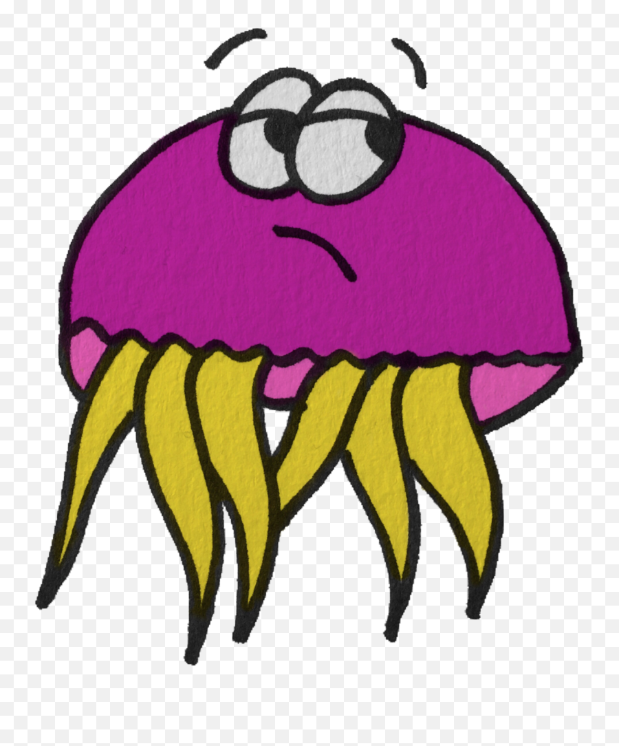 Mood Clipart Jellyfish Transparent Cartoon - Jingfm Clip Art Png,Transparent Jellyfish