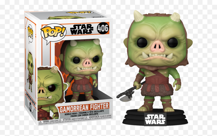 Star Wars The Mandalorian - Gamorrean Fighter Pop Vinyl Funko Pop Star Wars Mandalorian Gamorrean Fighter 406 Png,Zombie Fighter Icon