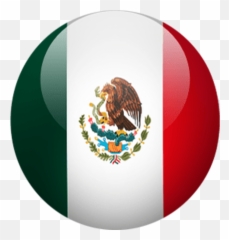 Palafox - pdpalafox Transparent Mexico Round Flag png