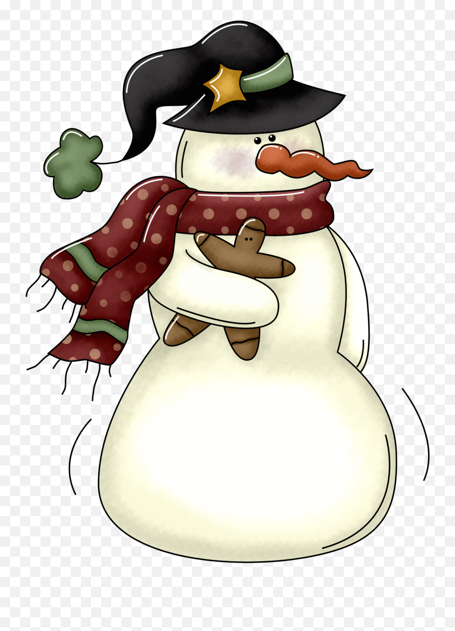 Country Snowman - Country Snowman Clipart Png,Snowman Clipart Png