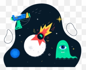 Alien Icon - Download in Flat Style Design png