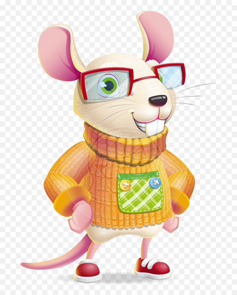 Cute Little Mouse Cartoon Character - 112 Illustrations New Mouse Cartoon Characters Png,Cartoon Icon