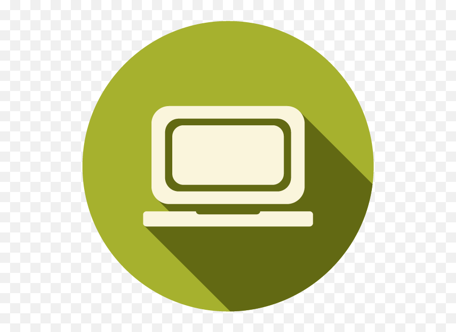 Laptop Icon - Circle Full Size Png Download Seekpng,Laptop Icon