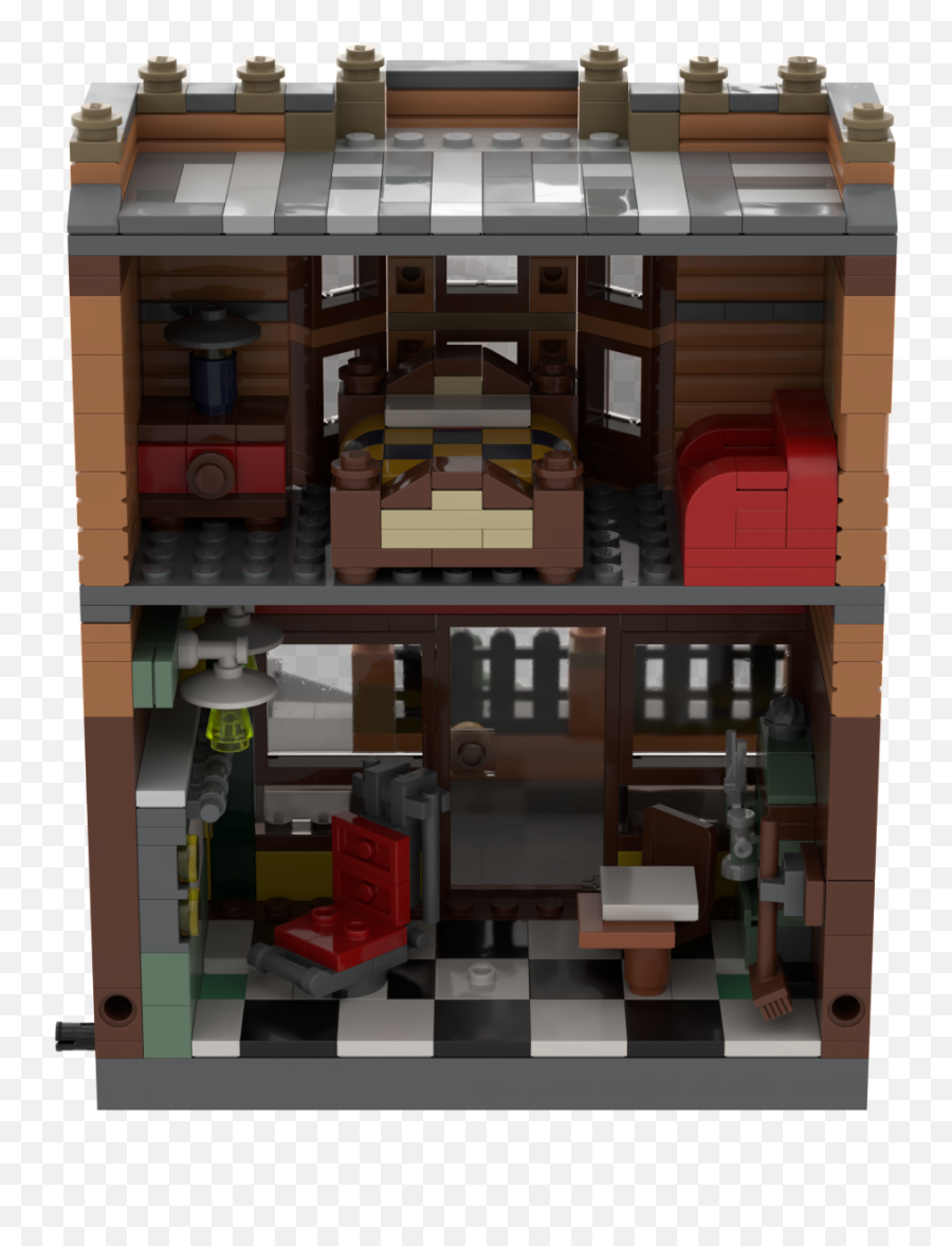 Lego Moc - 38490 Modular Popu0027s Barber Shop From Marvelu0027s Luke Png,Luke Cage Png