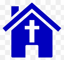 Church Clipart Online - Clip Art Blue House Png,Church Clipart Png
