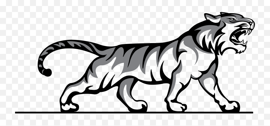 Download Tiger - Tiger Logo Png Png Image With No Background Tiger Logo Png Black And White,Tiger Logo Png