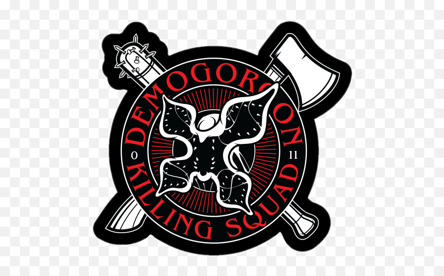 Demogorgon Png - Strangerthings Killingsquad Squad Emblem,Stranger Things Logo Png