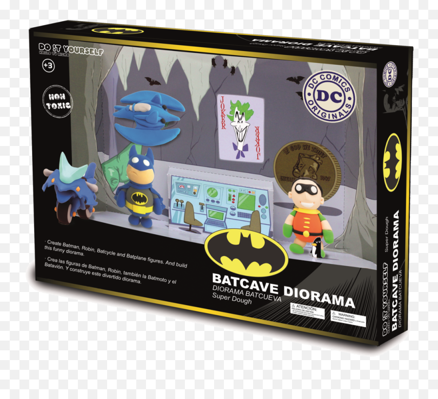 Dc Comics - Diybatman Diorama Sd Toys Do It Yourself Pate Modeler 8436546894766 Png,Batman And Robin Png