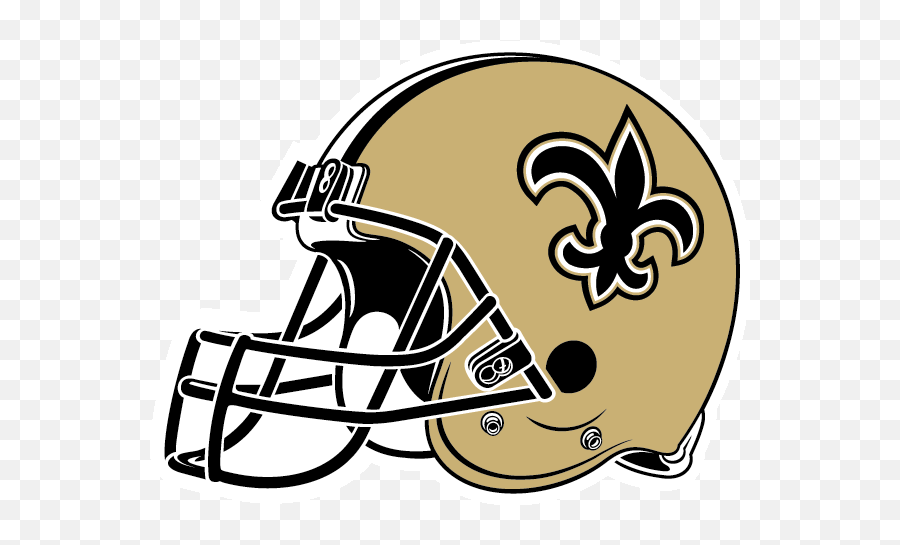 New Orleans Saints Helmet Png Picture - Logo Detroit Lions Helmet,New Orleans Saints Logo Png
