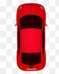 Car Vehicle Red - Free Vector Graphic On Pixabay 2d Car Top View Png,Top Of Car Png