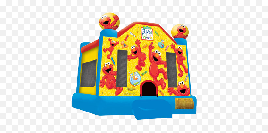 Download Elmo Face Png - Elmo Bounce House,Elmo Face Png