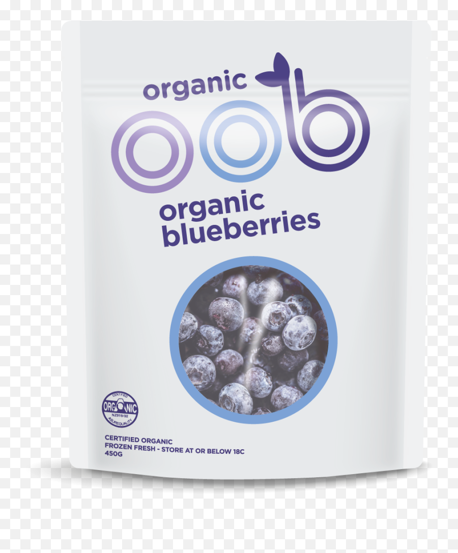 Blueberries Oob Organic - Oob Organic Mixed Berries Png,Blueberries Png