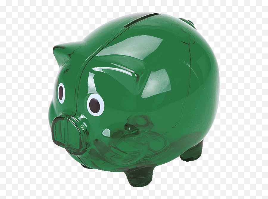 Plastic Piggy Bank - Domestic Pig Png,Piggy Bank Transparent