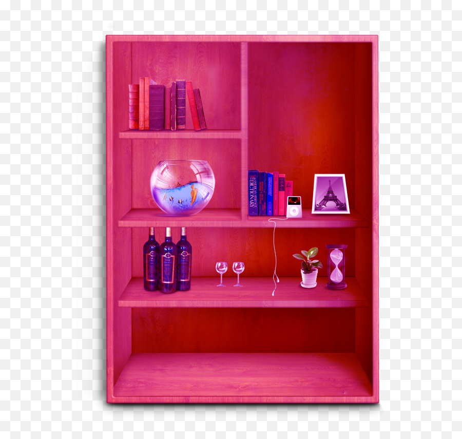 Free Png Book Shelf - Interior Design,Bookcase Png