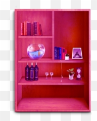 Free Png Book Shelf - Interior Design,Bookcase Png