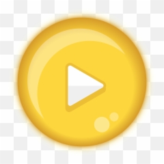 Play Button Yellow - Free image Pixabay Circle png