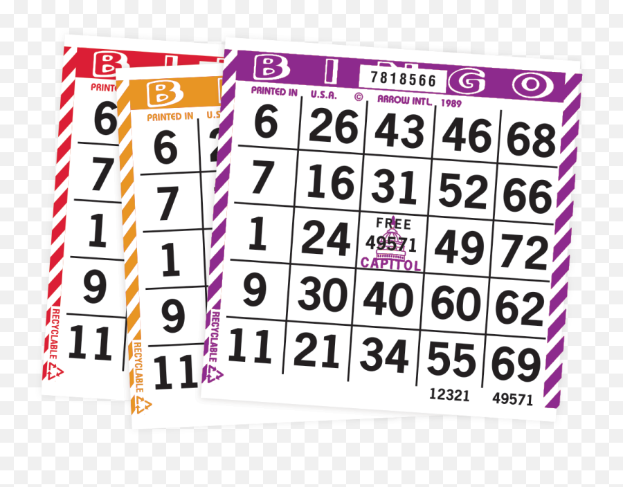 Barber Pole Bingo Paper - Great For Games With Different Buy Clip Art Png,Barber Pole Png