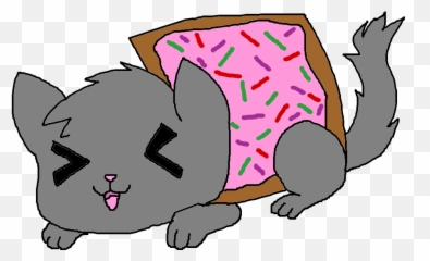 Cat Gif - Cat Gif Png Background,Nyan Cat Transparent