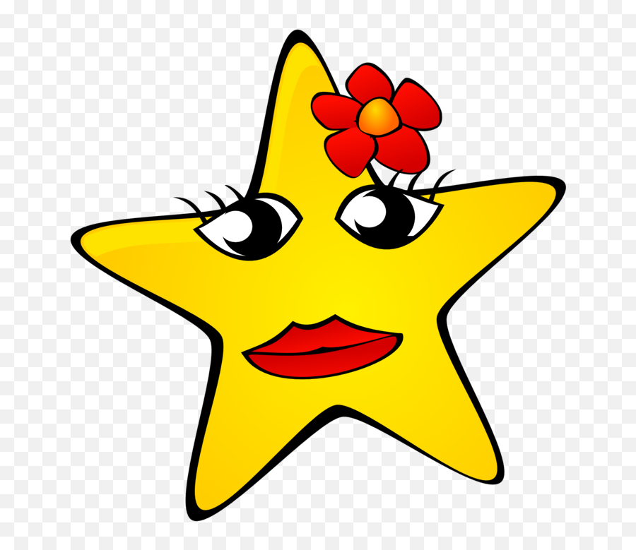 Public Domain Clip Art Image Starry Night Star Id - Smiley Star Png Clipart,Starry Sky Png