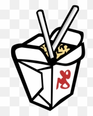 Chinese Cuisine Take - Out Eating Drawing Food Take Out Chinese Food Clipart Png,Food Clipart Png