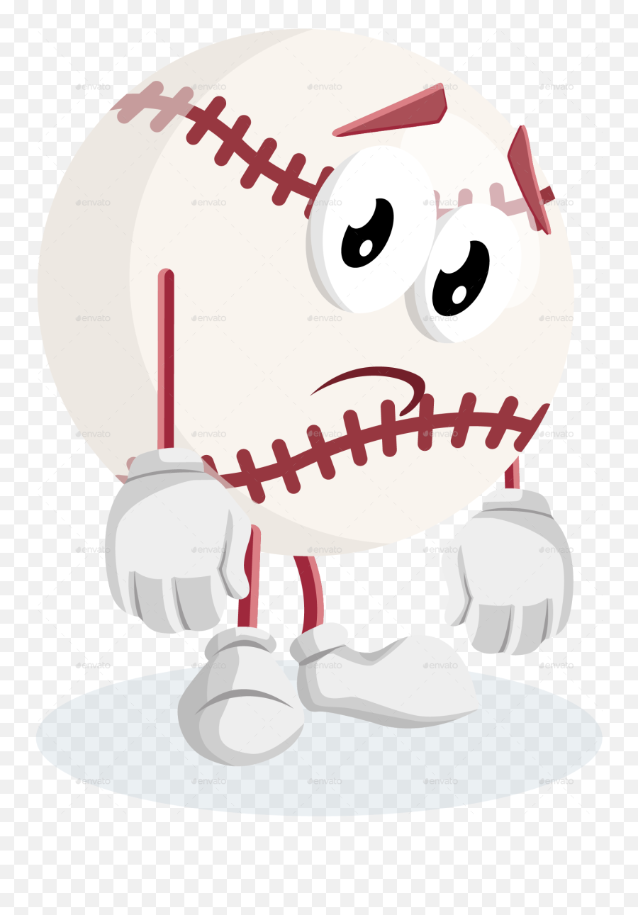 Baseball Logo Mascot - Cartoon Fizzy Drink Sad Png,Baseball Logo Png