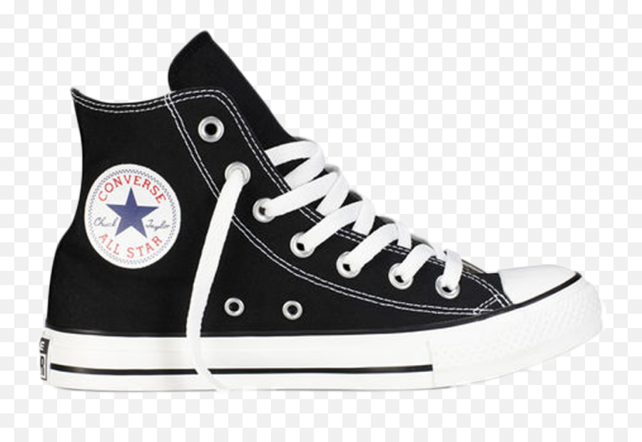 Converse All Star Logo Png - Converse Chuck Taylor All Star Converse Hi Top Black,Converse Png