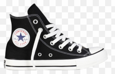 Converse All Star Logo Png - Converse Chuck Taylor All Star Converse Hi Top Black,Converse Png