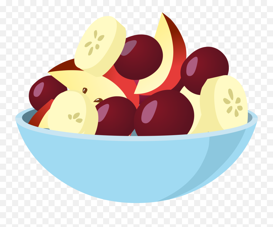 Breakfast Clipart Png Vector Black And - Fruit Salad Clipart Transparent,Fruit Salad Png