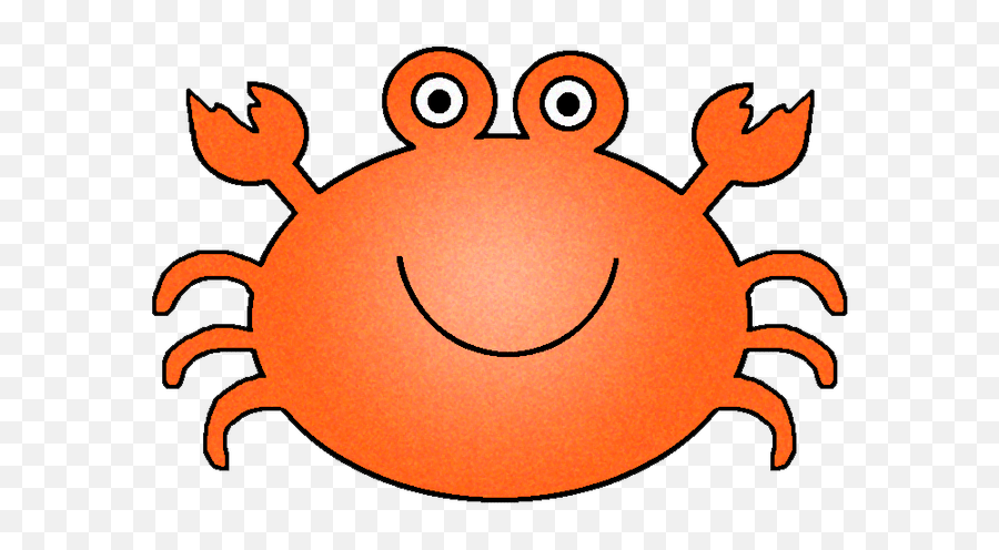 Crab Png Graphics By Ruth Ocean - Orange Jellyfish Clipart,Crab Clipart Png