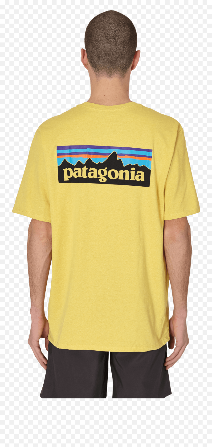 P - 6 Logo Responsibili Tshirt Patagonia Long Sleeve Shirt Yellow Png,Patagonia Logo Png