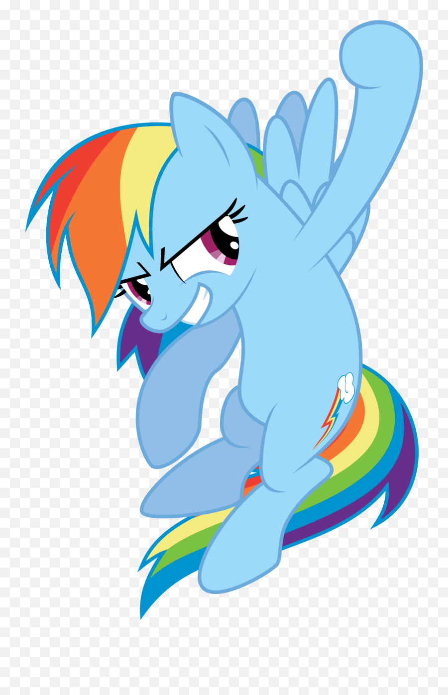 Download Rainbow Dash Punch Vector By - Mlp Shoryuken Full Rainbow Dash Mlp Png,Rainbow Vector Png