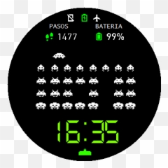 Space Invaders By Ldm - Amazfit Verge AmazFit Xiaomi Pac Man png